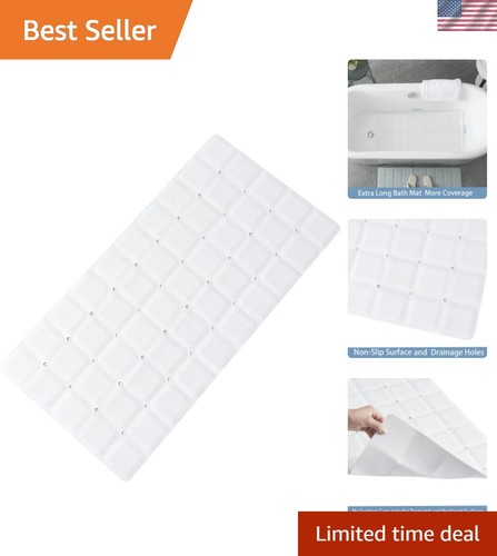 Foldable silicone bathtub mat - foldable,