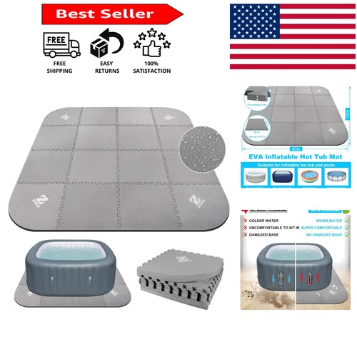 Interlocking hot tub mats 17 - interlocking, mats: