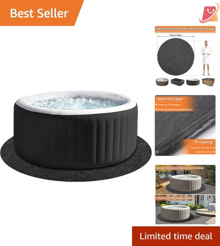 Inch round hot tub - tub, mat