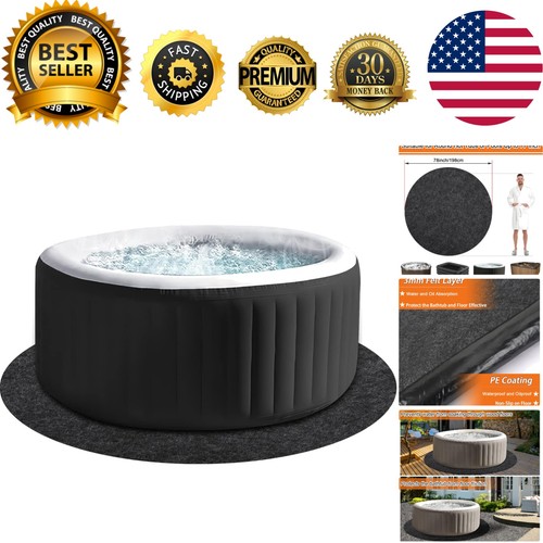 Inch washable hot tub mat - washable,